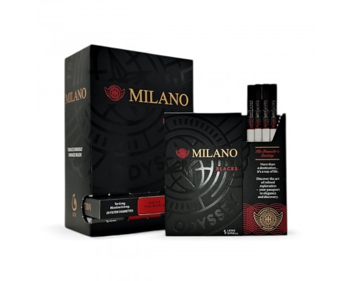 Купить Сигареты Milano LSS Blacks (Милано ЛСС Блэкс)